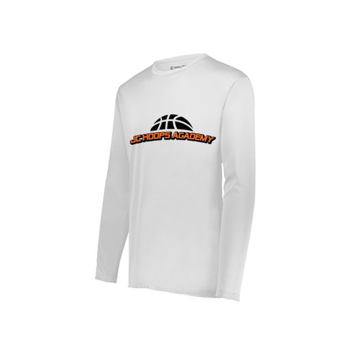 [222822.005.XS-LOGO1] Men's LS Smooth Sport Shirt (Adult XS, White, Logo 1)